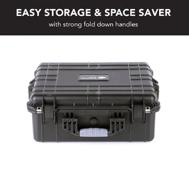 HD Series 3560 Utility Hard Case With Padded Dividers for Cameras & Drones - Black