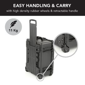 HD Series Trolley Camera & Drone Hard Case - Black