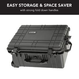 HD Series 5530 Trolley Camera & Drone Hard Case with Lid Organiser 