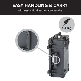 5610 Lite Series Trolley Hard Case in Black