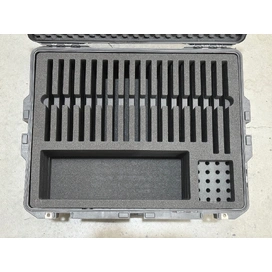 x15 11-inch Ipad Air, x2 13-inch Ipad Pro & x20 Apple Pencils Custom Foam Insert in 5640 Case