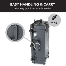 5660 Lite Series Trolley Hard Case in Black