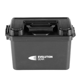 4 x Large Ammunition Case Weatherproof Ammo Box / Dry Box in Black