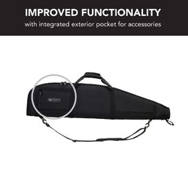44" Rifle Soft Case Gun Bag with Thick Padding and 1680D Exterior