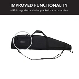 44" Rifle Soft Case Gun Bag with Thick Padding and 1680D Exterior