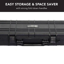 Black Rifle Hard Gun Case + Double Rifle Bag Bundle (No Foam)