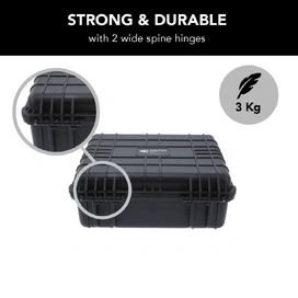 HD Series Utility Camera & Drone Hard Case 3540 With Padded Dividers - Black