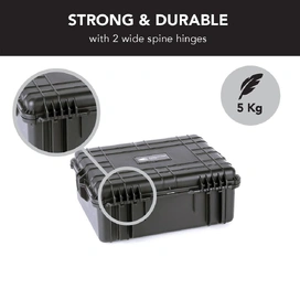 HD Series Utility Hard Case for Cameras & Drones - Black