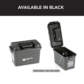 Large Ammunition Case Weatherproof Ammo Box / Dry Box in Black