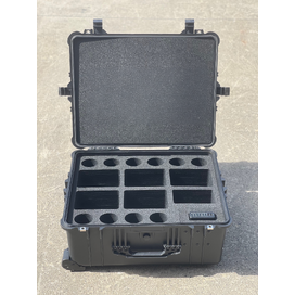 Meta Quest 3/3s VR Headsets Custom Foam Insert and Charging Station in 5530 Hard Case