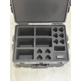 5x Pico 4 Ultra Enterprise VR Headsets Custom Foam Insert and Charging Station in 5640 Hard Case