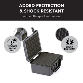 HD Series Utility Hard Case 3510 for Camera, Ammunition and Sensitive Equipment