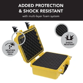 HD Series Utility Camera & Drone Hard Case 3520 - Yellow