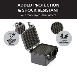 HD Series Utility Hard Case for Cameras & Drones 3525 - Black