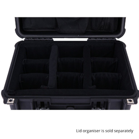 HD Series Utility Camera & Drone Hard Case 3540 With Padded Dividers - Black
