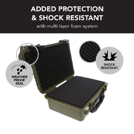 HD Series Utility Camera & Drone Hard Case - Olive Drab