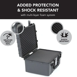 3640 Lite Series Hard Case in Black