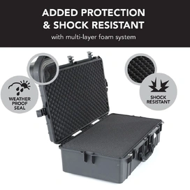 3760 Lite Series Hard Case in Black