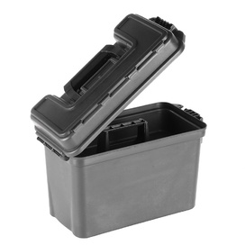 4 x Large Ammunition Case Weatherproof Ammo Box / Dry Box in Black