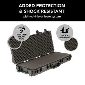 HD Series Rifle Hard Gun Case M - Black