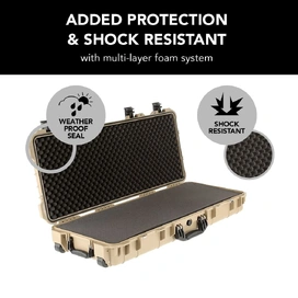 HD Series Rifle Hard Gun Case M - Desert Tan