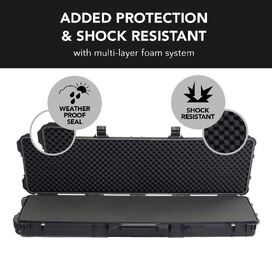 HD Series Rifle Hard Gun Case L - Black