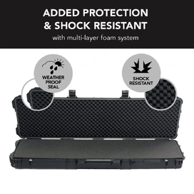 HD Series Rifle Hard Gun Case L - Black