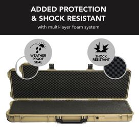 HD Series Rifle Hard Gun Case L - Desert Tan