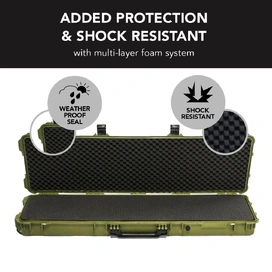 HD Series Rifle Hard Gun Case L - Olive Drab