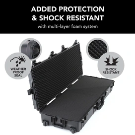 2533 Lite Series Long Hard Case in Black