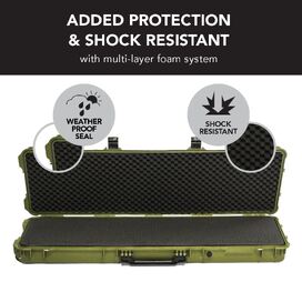 HD Series Rifle Hard Gun Case XL - Olive Drab