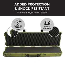 HD Series Rifle Hard Gun Case XL - Olive Drab