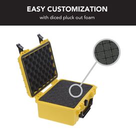Hi Vis Yellow 3510 HD Series Utility Hard Case for Camera, Ammunition and Sensitive Equipment