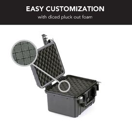 HD Series Utility Hard Case for Cameras & Drones 3525 - Black