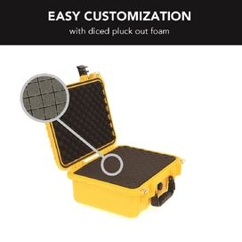 HD Series Utility Camera & Drone Hard Case 3530 - Yellow