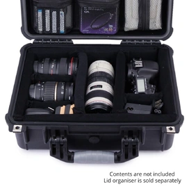 HD Series Utility Camera & Drone Hard Case 3540 With Padded Dividers - Black