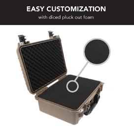 HD Series Utility Camera & Drone Hard Case - Desert Tan