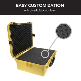 3560 HD Series Utility Hard Case - Yellow