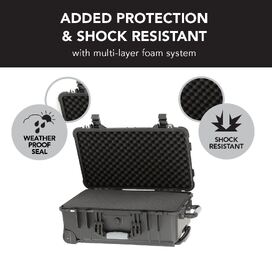 HD Series Trolley Camera & Drone Hard Case 5510 With Foam Systems