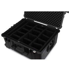 HD Series Trolley Camera & Drone Hard Case 5520 with Padded Divider- Black