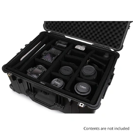 HD Series 5530 Trolley Camera & Drone Hard Case with Padded Dividers