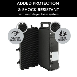 5540 Camera & Drone Hard Trolley Case - Black