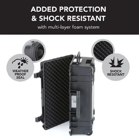 5610 Lite Series Trolley Hard Case in Black