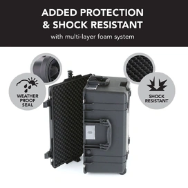 5630 Lite Series Trolley Hard Case in Black