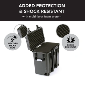 Trolley Hard Case for Lightings, Audio Devices, DJ and Sensitive Equipment