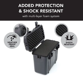 HD Series Utility Camera Hard Case 5017 - Black