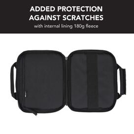 Handgun Pistol Bag Soft Case with 5 Magazine Slots - Black