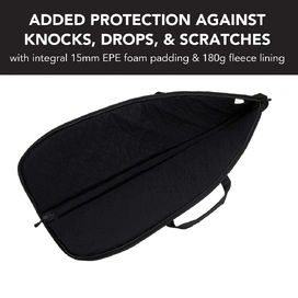 48" Rifle Soft Case Gun Bag with Thick Padding and 1680D Exterior