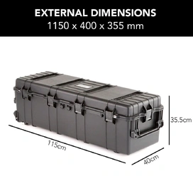 2535 Evolution Gear Deep & Long Hard Case - Black