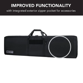 Black Rifle Hard Gun Case + Double Rifle Bag Bundle (No Foam)